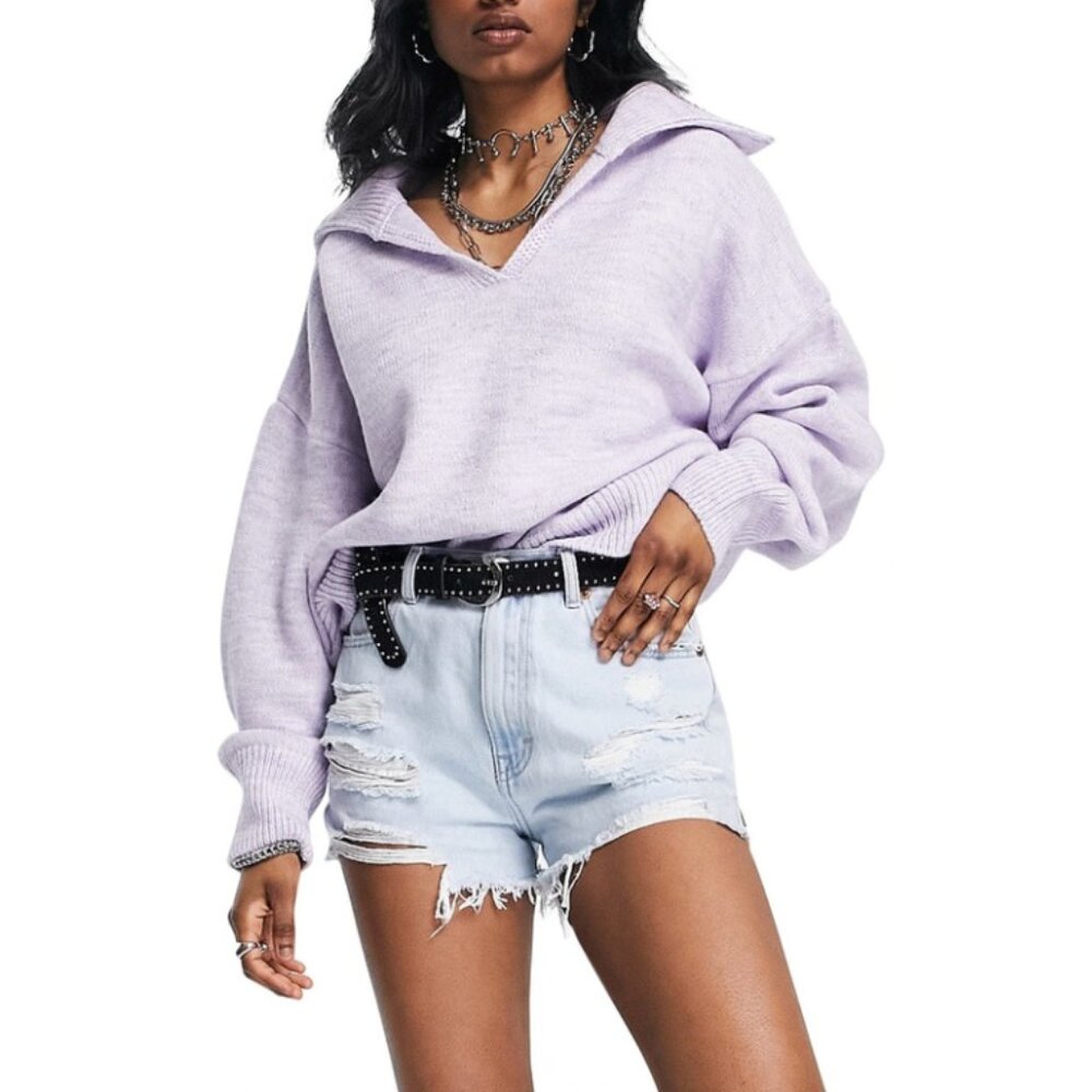 NWT Topshop Polo Sweater